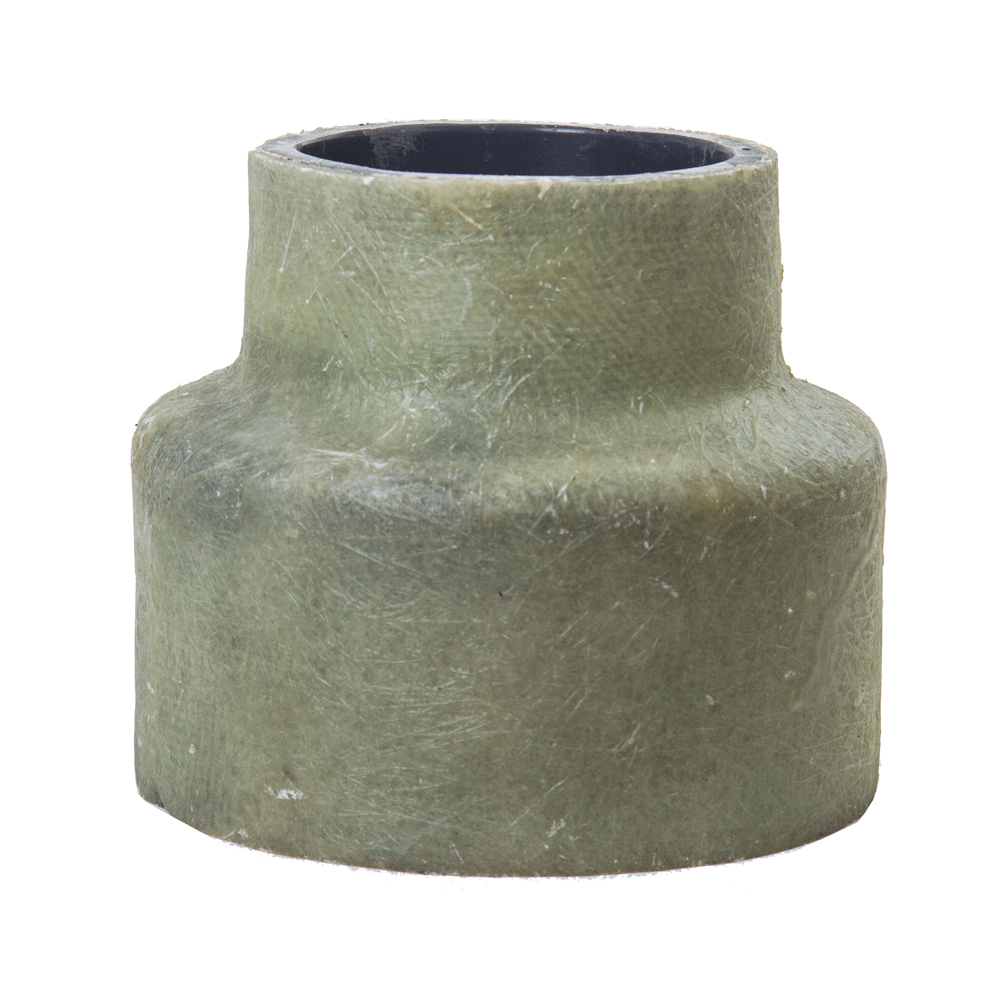 FRP Composite Ftttings UPVC Pipe Adapter Joint Reducing Pipe Fittings Plastic Coupling Fittings for Chemical Industrial
