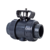 Corrosion Resistance Socket True Union Ball Valve UPVC Double Union Socket Ball Valve For Automation Platform