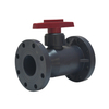 Manual Handle DN15-DN300 Plastic Ball Valve Industrial Flange Connecting FRPP Ball Valve