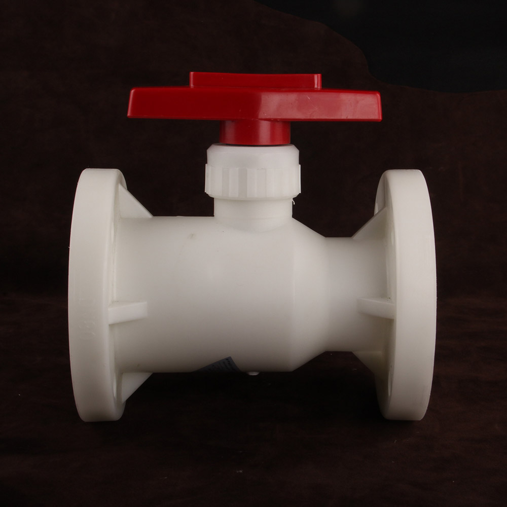 Low Price Plastic Flanged Ball Valve Corrosion-Resistant And Acid-Resistant FRPP Ball Valve For Industry Ansi/Astm Standard