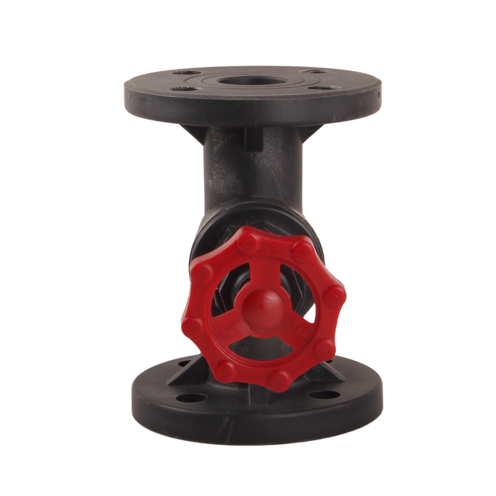 Anti-corrosion Manual FRPP Flange Shutoff Valve DN25 DN40 DN65 DN80 DN150 Plastic Globe Stop Valve for Water