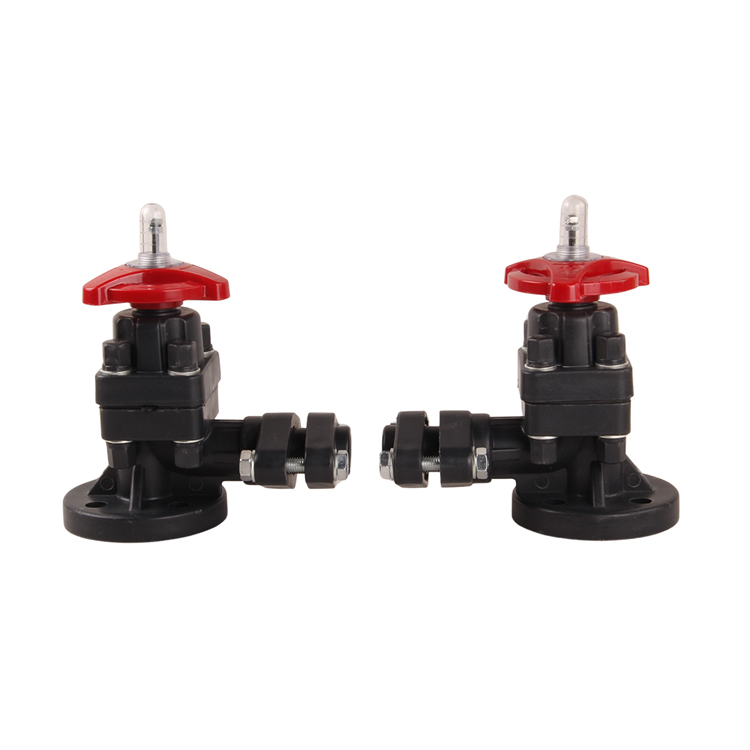 High quality flange end plastic Level Indicator DN15 SN25 DN50 Water Silo FRPP level gauge for tanks Guage Valve
