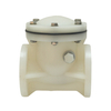 Manufacturer Supplies Acid Resistant PVDF Industrial Check Valve Plastic Non-Return Swing Type Check Valve