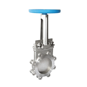 Adopts Wafer Type Connection Reliable Sealing Wedge Type Limit Anti-Abrasive Bushings Bonnetless Type Knife Gate Valve