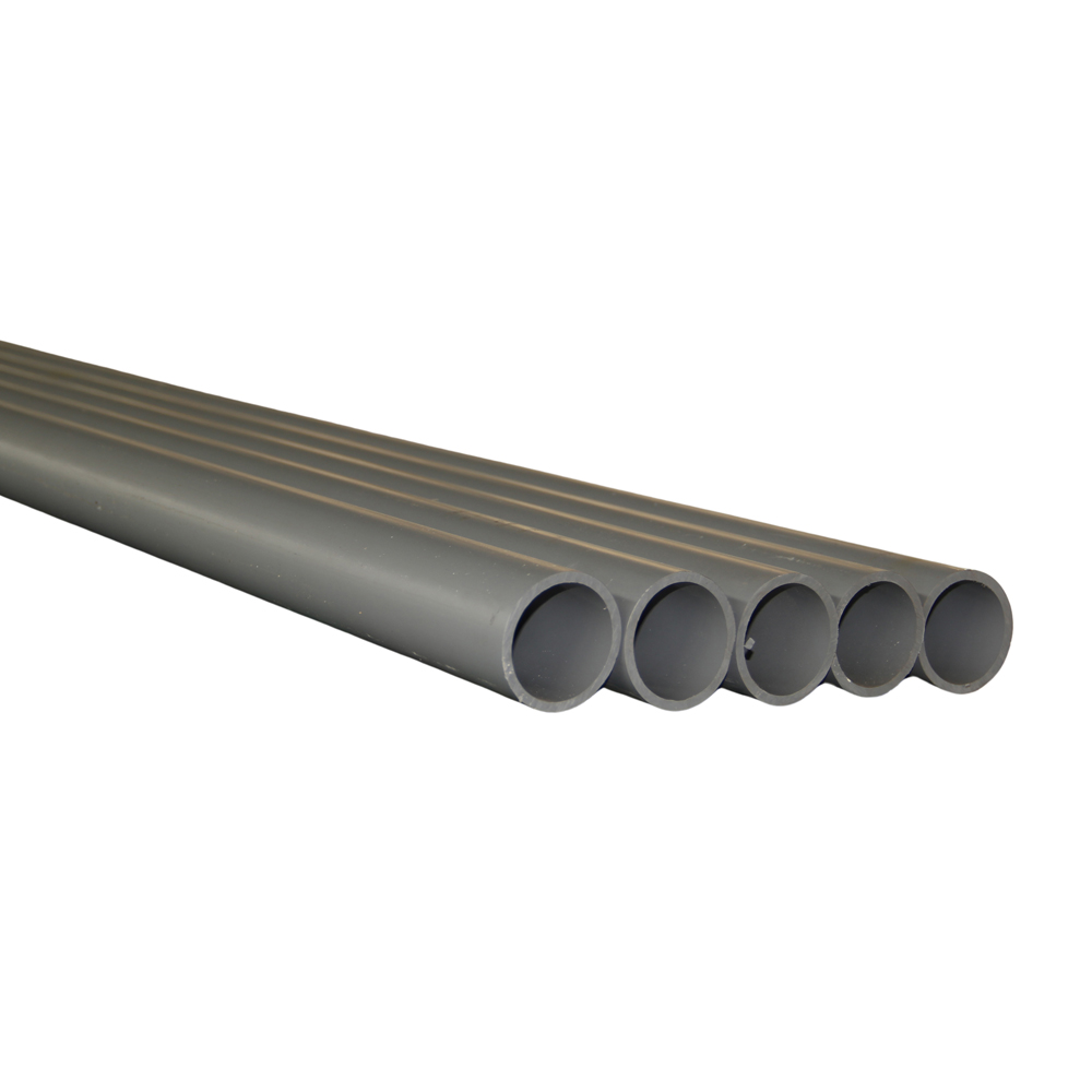 CPVC Engineering Pipeline System Chemical Pipe Industrial Water Supply Plastic Tube Pipe Fittings