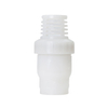 High Pressure Plastic PVDF Flanged Union Type Foot Valve Industrial Bottom Valve for Chemical Industry
