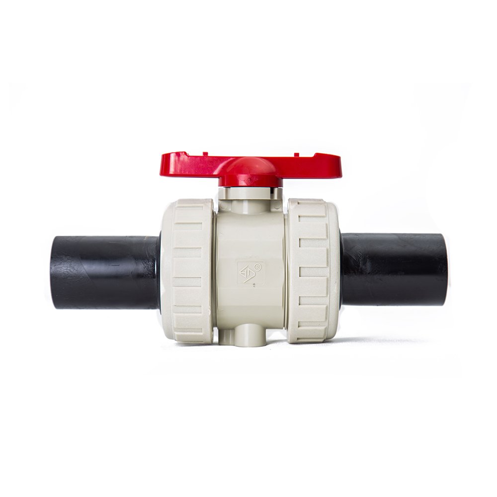 Best Selling Hicker Wall Thickness PPH Strong True Union Ball Valve Pressure Resistant Double True Union Ball Valve