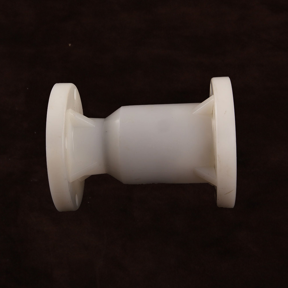 Factory Price Ozone Resistant PVDF Plastic Flange Vertical Check Valve Leak-Proof Design Inline Ball Check Valve