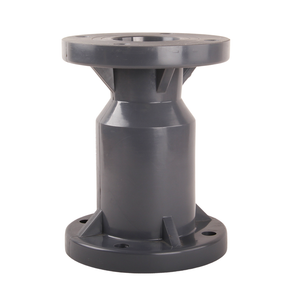 Industrial Grade Flange Type UPVC Inline Non Return Check Valve Chemical Pipeline Vertical Check Valve DN15-300 1/2-12in