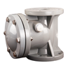 CPVC Heat Resistant Flange Swing Check Valve Plastic Corrosion Resistant Chemical One Way Non Return Valve