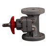 Hot Selling Corrosion-Resistant Manual Flange Ends Diaphragm Valve High Temperature CPVC Diaphragm Valve For Chemical