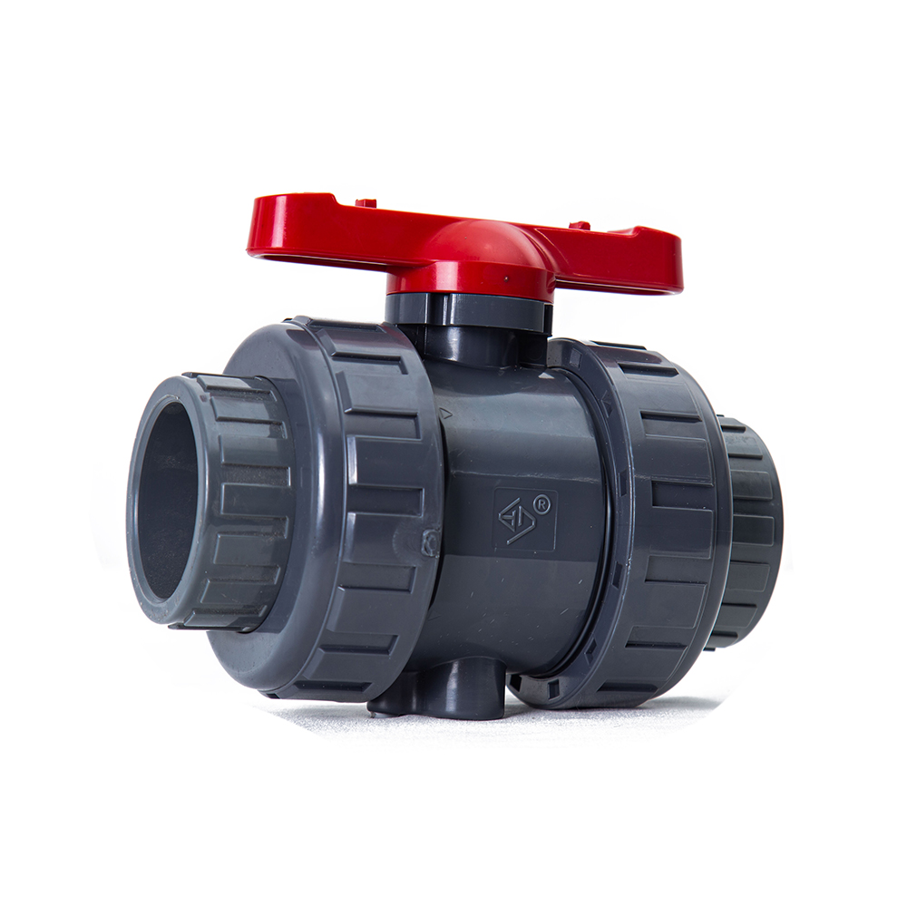 Professional Industry Grade Plastic UPVC Pressure Resistant Union Ball Valve DIN JIS ANSI Standard Strong True Union Ball Valve