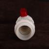 Factory Quality Full Plastic PVDF Socket True Union Ball Valve Double Union Socket End Manual Ball Valve