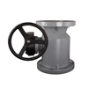 Hot Sale Plastic Manual Industrial Ball Valve Dn15-Dn300 Corrosion Resistance Cpvc Flanged Type Turbine Ball Valve