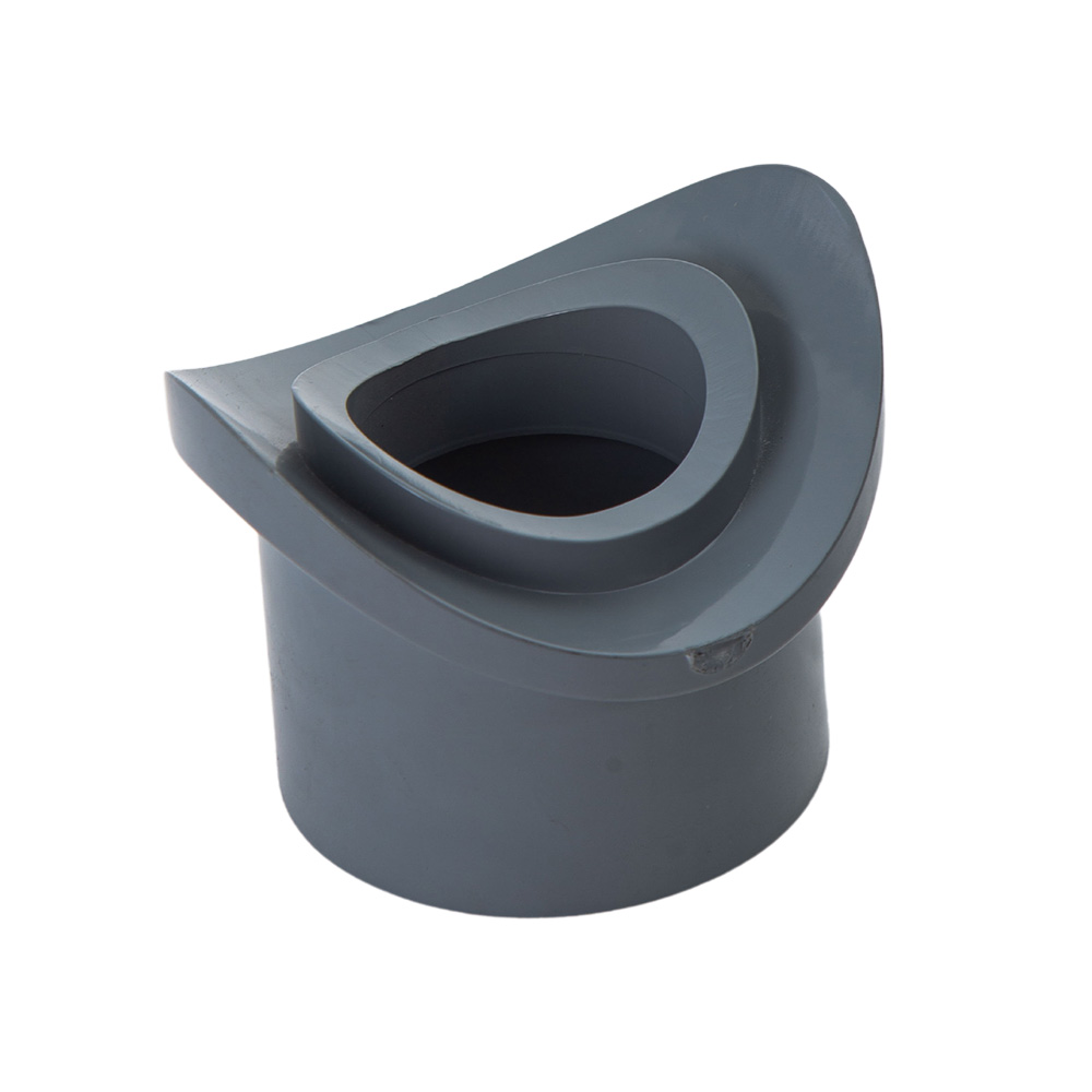 High Quality Thickened CPVC Saddle Joint Pipe Fittings Saddle Curved Plastic Joint Chlorine Resistant And Strong Acid Resistant