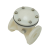 Manufacturer Supplies Acid Resistant PVDF Industrial Check Valve Plastic Non-Return Swing Type Check Valve