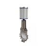Pneumatic Knife Gate Valve DN50 Custom Stainless Steel Knife Gate Valve