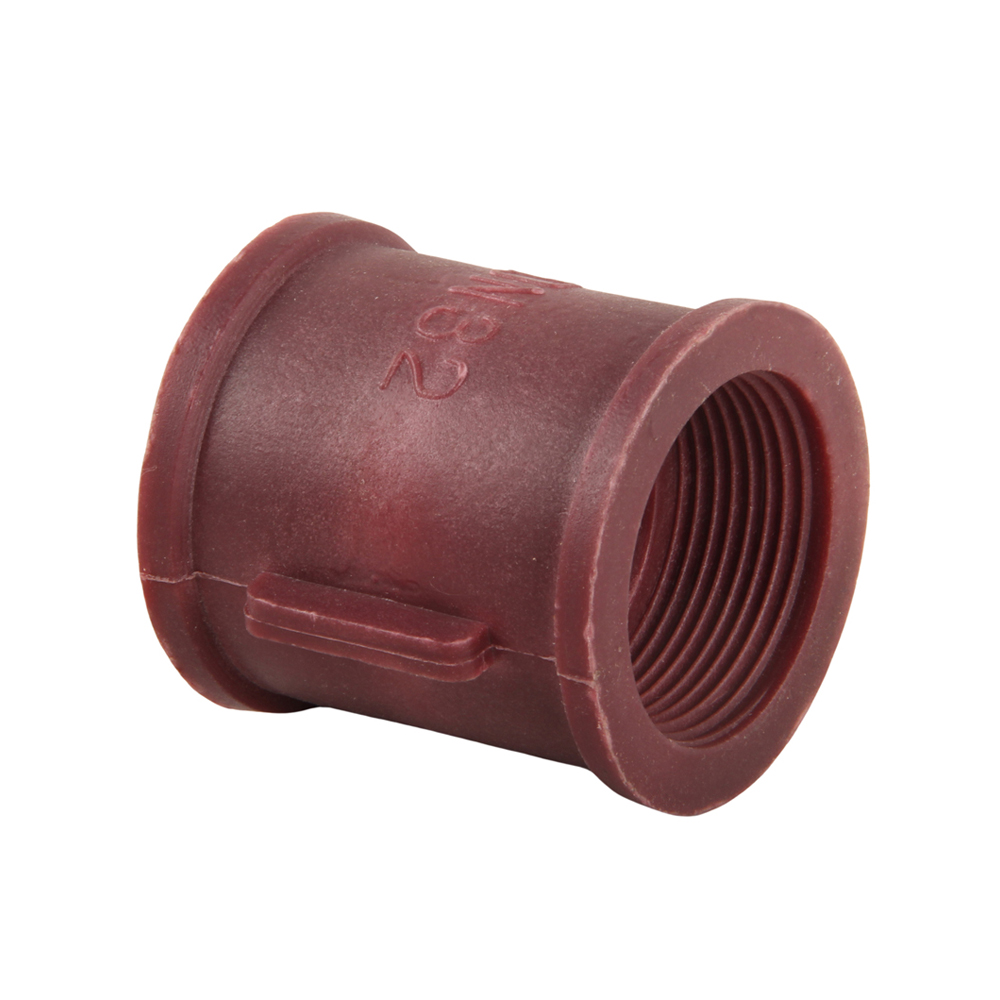 FRPP Internal Threaded Pipe Fitting Adapter 1/2-2in 1/2''-2'' DN15-50 Female Coupling Adaptor Pipe Fittings