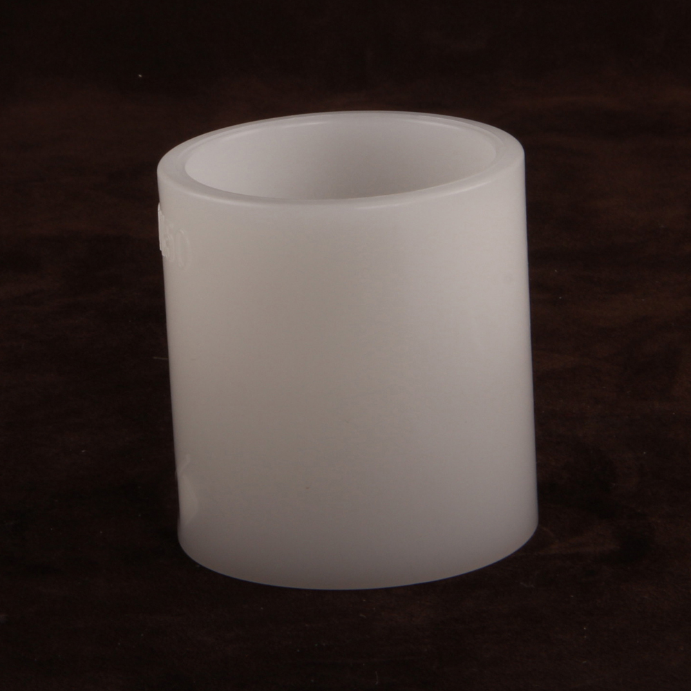 DN15-DN200mm Hot Socket Fusion PVDF Straight Coupling Joint Pipe Fitting for Corrosive Industrial Applications