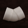 Cheap White Industrial Plastic Pipe Fittings Two Way FRPP 45 Degree Elbow DN15-700 1/2-28in 1/2''-28''