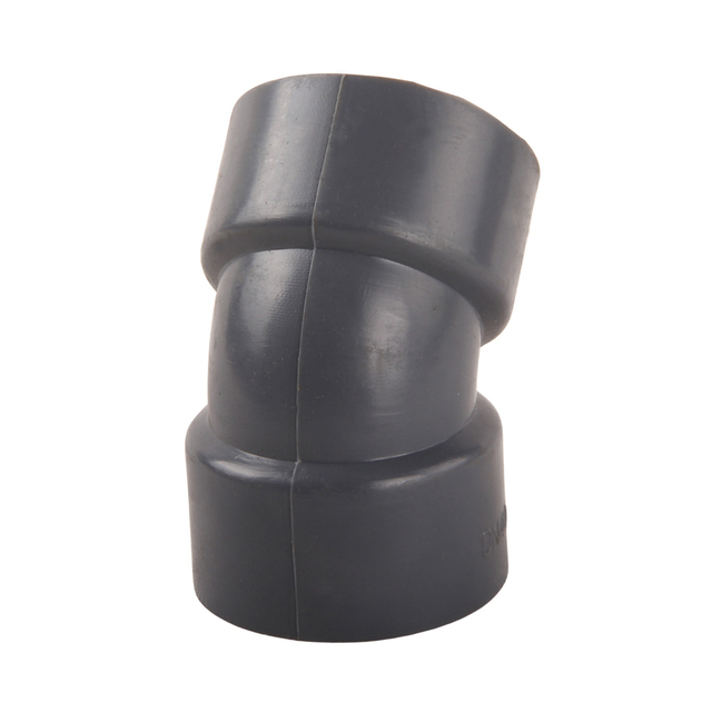 Factory Direct Supply DN15 DN20 DN25 DN32 DN40 DN50 Plastic UPVC 45 Degree Elbow GB Standard Elbow Pipe Fitting For Water Supply
