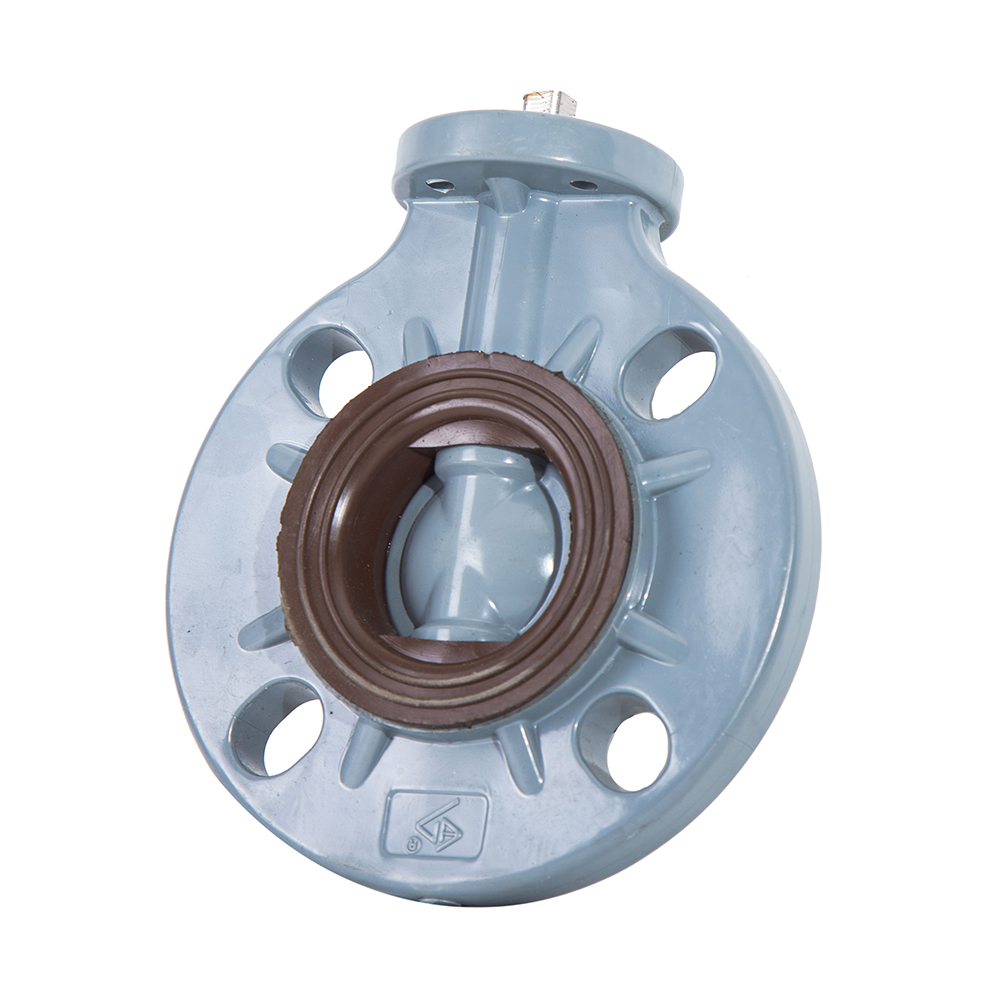 Pneumatic Electric Control Actuator Use CPVC Automation Platform Butterfly Valve Wafer Type ANSI JIS DIN Butterfly Valve