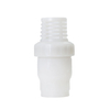 High Pressure Plastic PVDF Flanged Union Type Foot Valve Industrial Bottom Valve for Chemical Industry