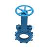 Manual Knife Gate Valve Flanged Stainless Steel DN50 - DN600 Handwhell Knife Gate Valve