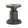 Factory Supply FRPP Plastic Inline Check Valve Dn15-DN300 1/2in-12in One Way Flange Vertical Check Valve For Industry/Chemical