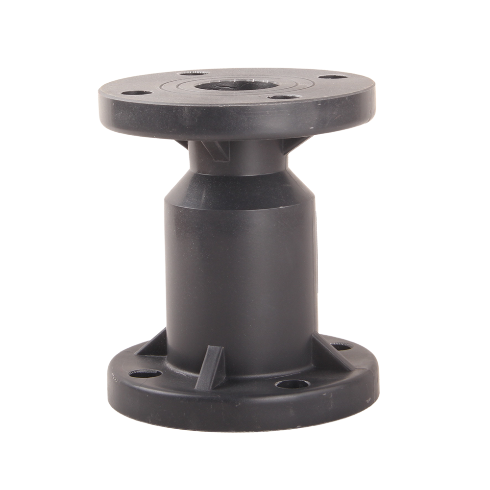 Factory Supply FRPP Plastic Inline Check Valve Dn15-DN300 1/2in-12in One Way Flange Vertical Check Valve For Industry/Chemical