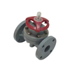 Factory Direct CPVC Flange Diaphragm Valve Industrial DN15-DN200 Plastic Manual Diaphragm Valve