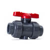 Professional Industry Grade Plastic UPVC Pressure Resistant Union Ball Valve DIN JIS ANSI Standard Strong True Union Ball Valve