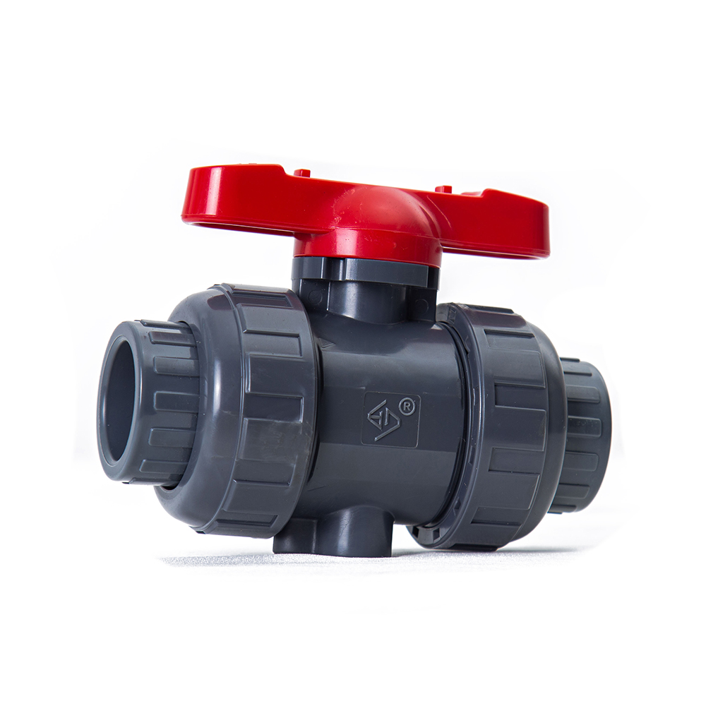 Professional Industry Grade Plastic UPVC Pressure Resistant Union Ball Valve DIN JIS ANSI Standard Strong True Union Ball Valve