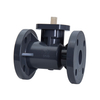 DIN ANSI UPVC Platform Ball Valve Industry High Pressure Flanged Ball Valve For Automation