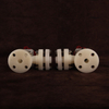 Plastic Flanged Lever Indicator 1/2 Inch To 2 Inch PVDF Level Gauges of Chemical Liquids Guage Valve