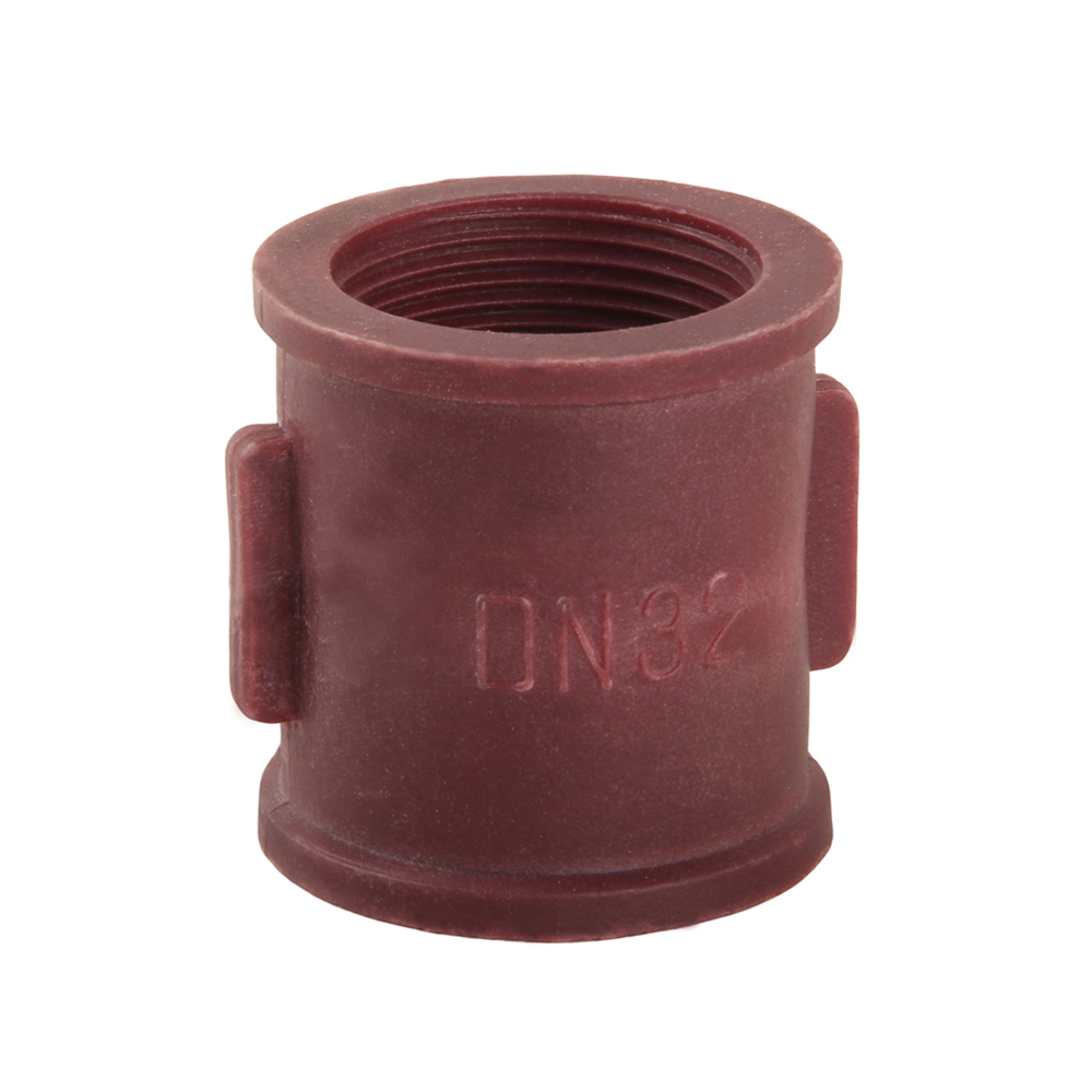 FRPP Internal Threaded Pipe Fitting Adapter 1/2-2in 1/2''-2'' DN15-50 Female Coupling Adaptor Pipe Fittings