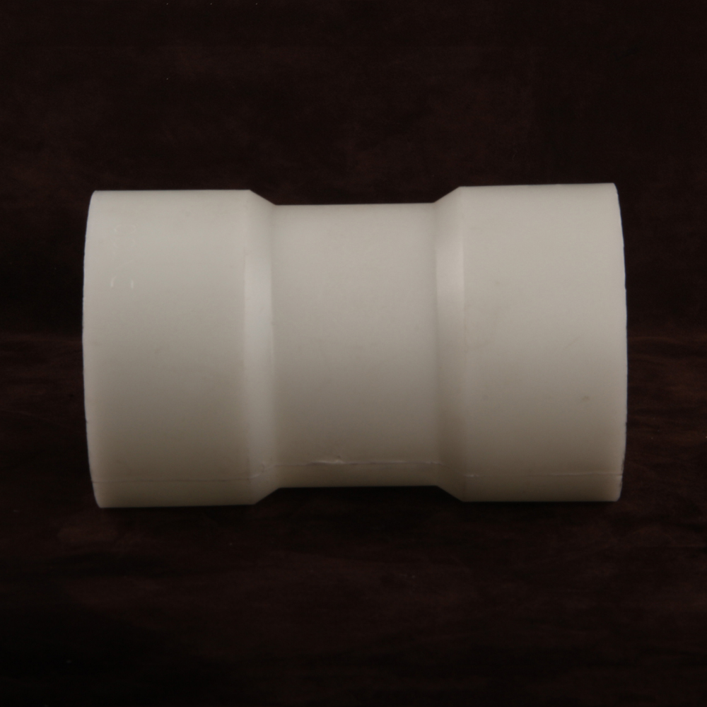 Good Performance FRPP Hot Melt Welded Pipe Fitting Plastic Straight Equal 1/2-4in DN15-DN100 1/2''-4'' Pipe Connector