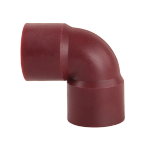 China Factory Plastic FRPP Elbow Pipe Fittings Socket Welded Fittings 90 Degree