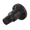 High Quality Unique Design FRPP Black Plastic Foot Valve DN15 - DN250 Flange End Single Ball Bottom Foot Valve with Strainer