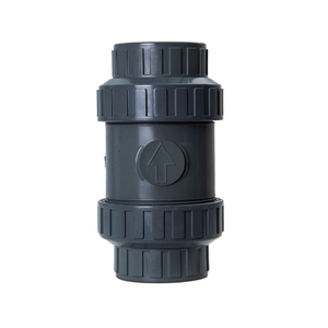 Factory Sale UPVC Pipe Fitting True Union Ball Core Check Valve Double Union Ball Check Valve
