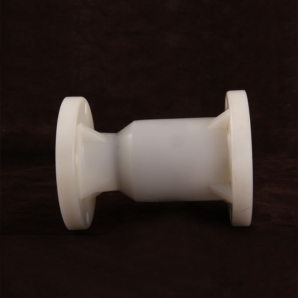 Factory Price Ozone Resistant PVDF Plastic Flange Vertical Check Valve Leak-Proof Design Inline Ball Check Valve