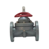 Factory Direct CPVC Flange Diaphragm Valve Industrial DN15-DN200 Plastic Manual Diaphragm Valve