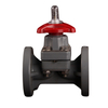 Hot Selling Corrosion-Resistant Manual Flange Ends Diaphragm Valve High Temperature CPVC Diaphragm Valve For Chemical