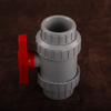 Socket End Full Flow CPVC True Union Ball Valve 2-Way Double True Joint Manual Double Union Ball Valve
