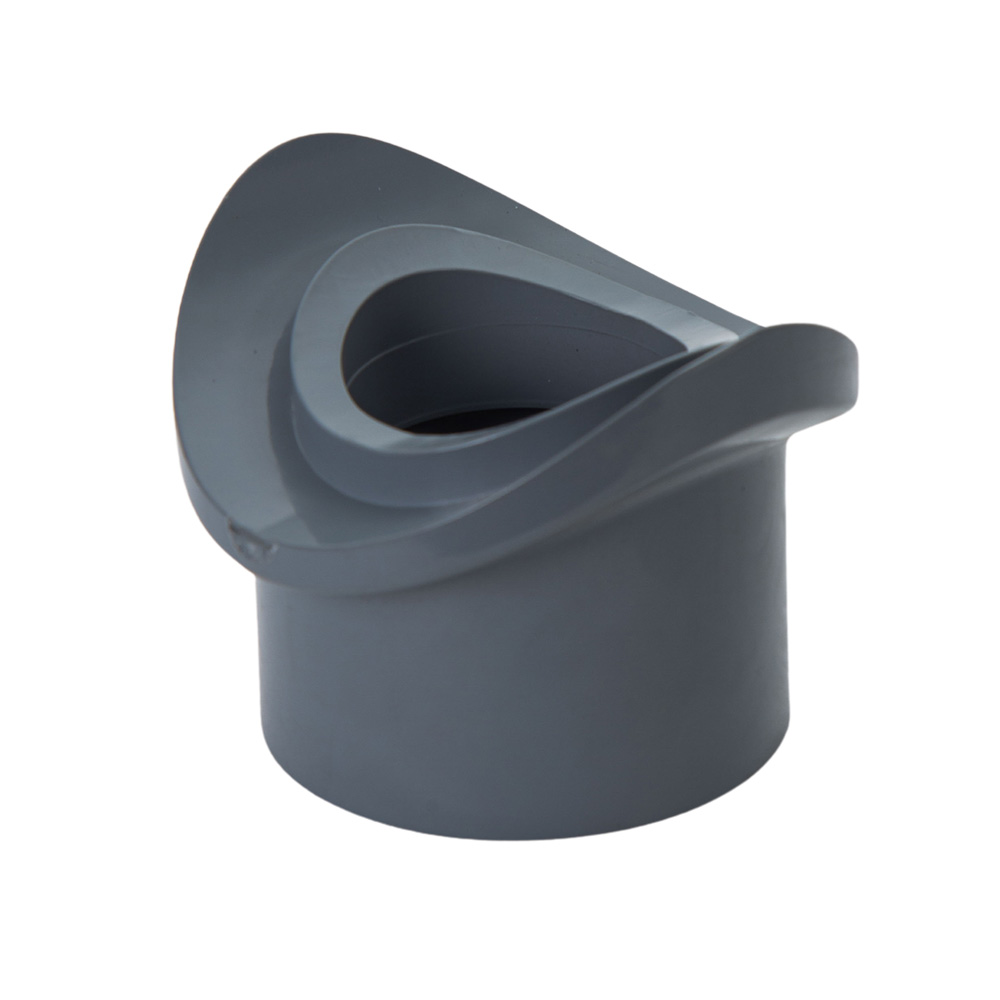High Quality Thickened CPVC Saddle Joint Pipe Fittings Saddle Curved Plastic Joint Chlorine Resistant And Strong Acid Resistant