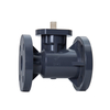 DIN ANSI UPVC Platform Ball Valve Industry High Pressure Flanged Ball Valve For Automation