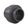 FRPP Plastic Two Way Joint Pipe Connection Pipe Fitting Union Coupling Connector DN15 -DN100 1/2in - 4in
