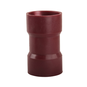 FRPP Socket Welded Pipe Fitting Plastic Straight Coupling Joint Plumbing Fittings