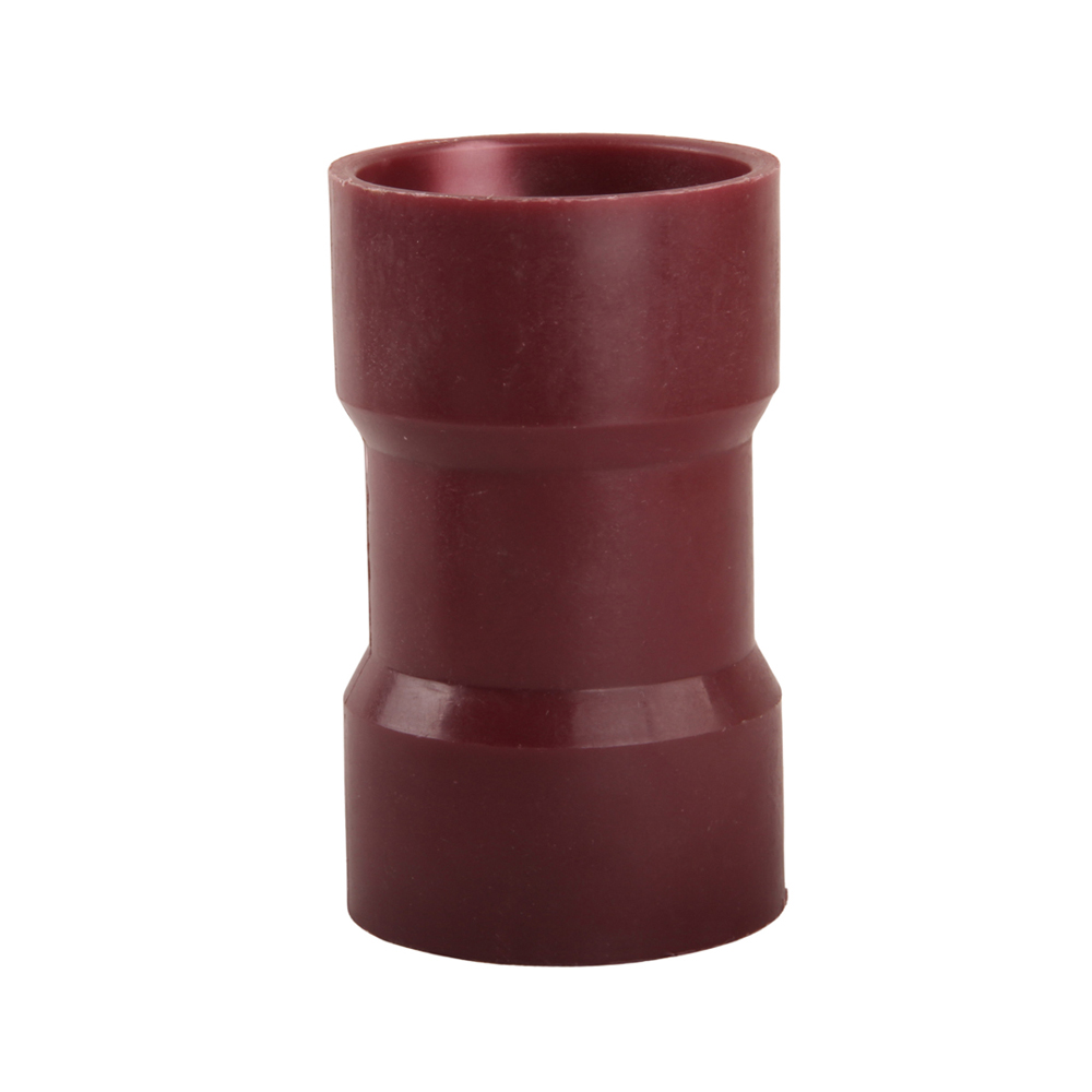FRPP Socket Welded Pipe Fitting Plastic Straight Coupling Joint Plumbing Fittings